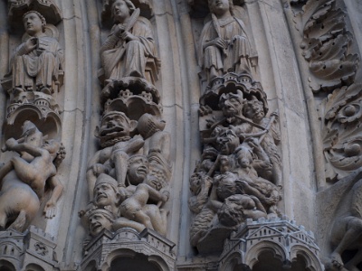 Demons and the Damned with Church Scribes Atop Them.JPG